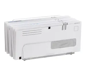 Mind Reader 3-Tier Mail Sorter Mail Organizer,Clear