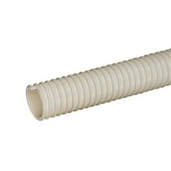 American Vinyl AVAZ205 ACV Single Pipe, 2x50ft Plastic Flex Pipe, Plumbing Fittings & Accessories, Renewable Durable Plumbing Fitting, Easy Setup and Storage