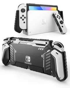 SUPCASE CASE for Nintendo Switch OLED Case 2021 Dockable Comfortable Grip protection Anti-Scratch Case Compatible with Nintendo Switch OLED Model and Joy-Con Controller handheld cover Gaming Stuff Game Peripherals