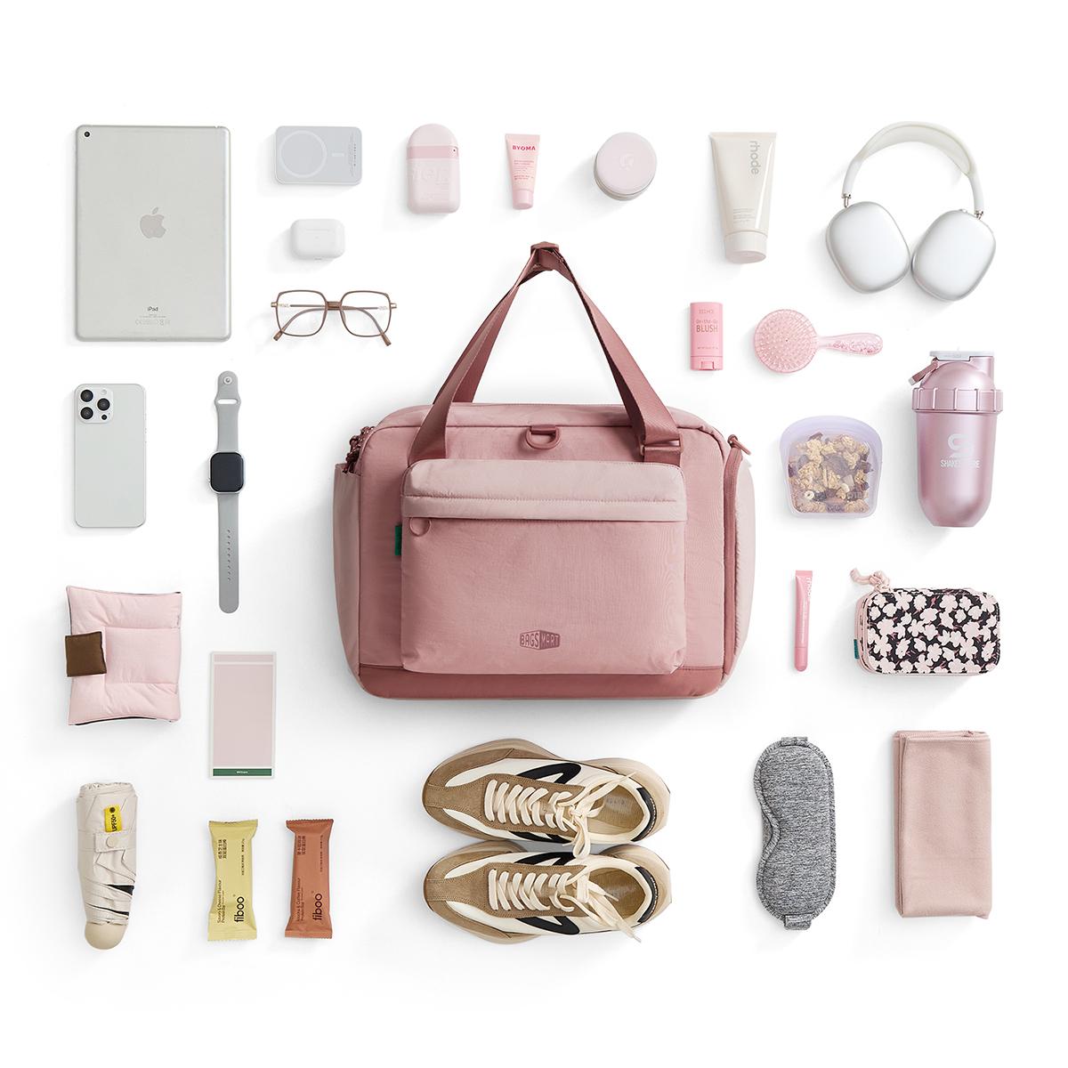 【NEW IN】BAGSMART BAGSMART Crush Duffle Bag 22L Eco-Friendly with Side Storage & Dual Water Bottle Pockets for Gym Weekend Trips & Daily Commutes 【NEW IN】BAGSMART BAGSMART Crush Duffle Bag 22L Eco-Friendly with Side Storage & Dual Water Bottle Pockets for Gym Weekend Trips & Daily Commutes