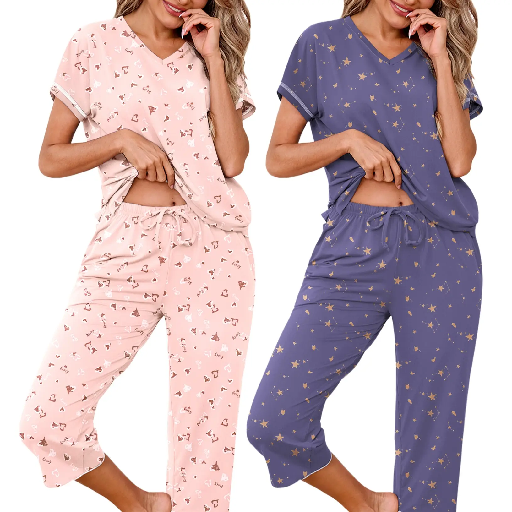 Heart Print, Star Print