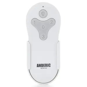 Anderic RRTR214D Replacement Ceiling Fan Remote Control for Harbor Breeze TR214D, KUJCE10311, KUJCE10712, and Others