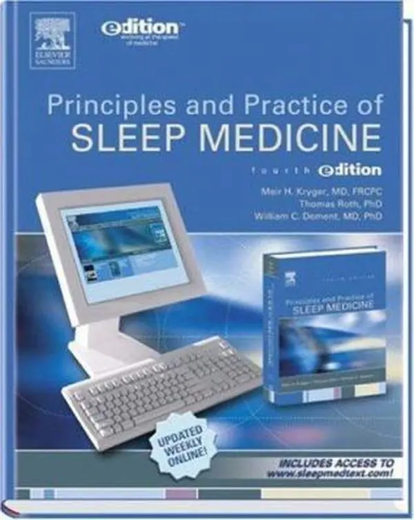 USED Book - Principles and Practice of Sleep Medicine, 4th Edition by Meir H. Kryger (Hardcover) - english