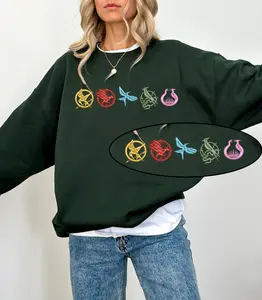 Embroidery The Hunger Games Sweatshirt, Embroidery May The Odds Be Ever In Your Favor, Bookish Embroidery, Mockingjay, Gift for Book Lover