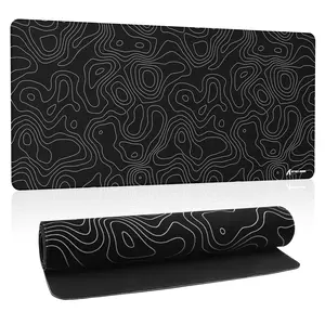 ATTACK SHARK CM02Pro Gaming Mouse Pad for Esports Speed Large Mouse mats for Desk Waterproof Surface Stitched Edges and Anti-Slip Rubber Base 3 Size