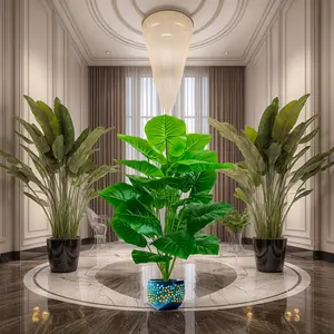 100cm Artificial Palm Tree with 18 Leaves, Faux Plant for Home Decor, Decorative Plant for Wedding Garden, Artificial Faux Greenery, Artificial Faux Plants