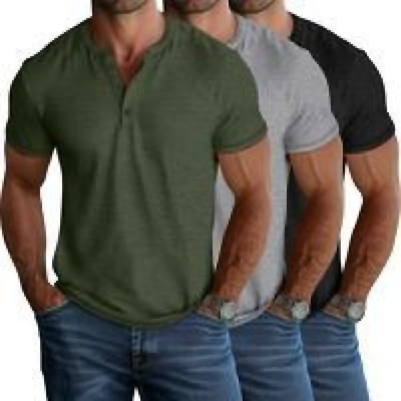 Black, Light Grey, Army Green