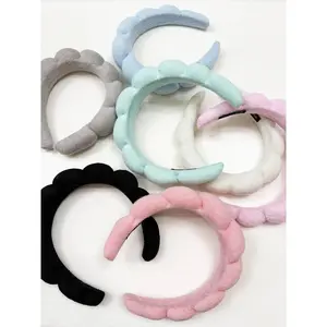 Wavy Bubble Spa Headband Braided