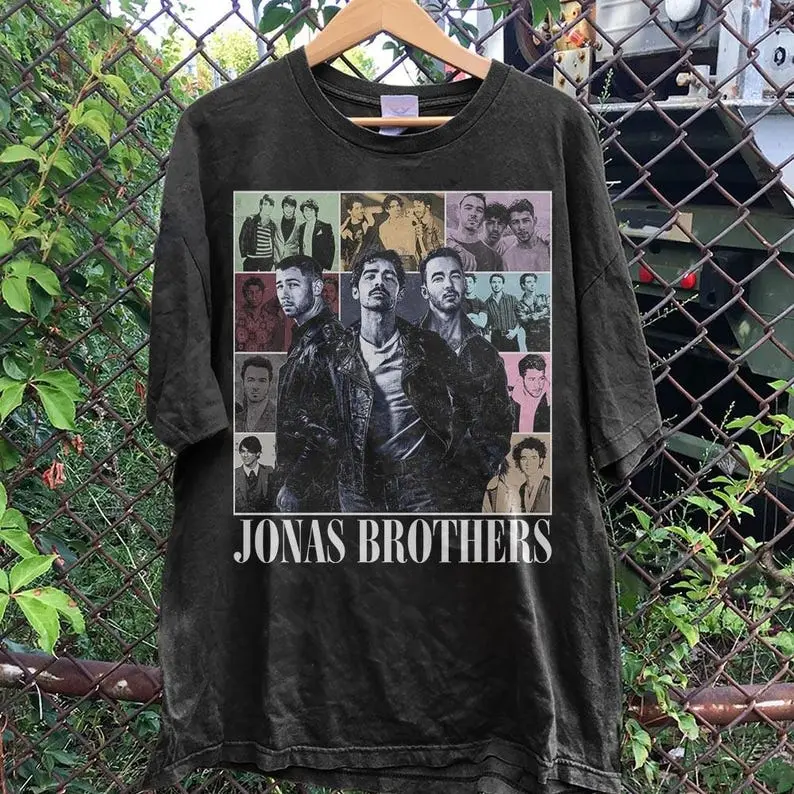 Vintage Jonas Brother Tour 2025 Shirt, Bootleg 90s Shirt