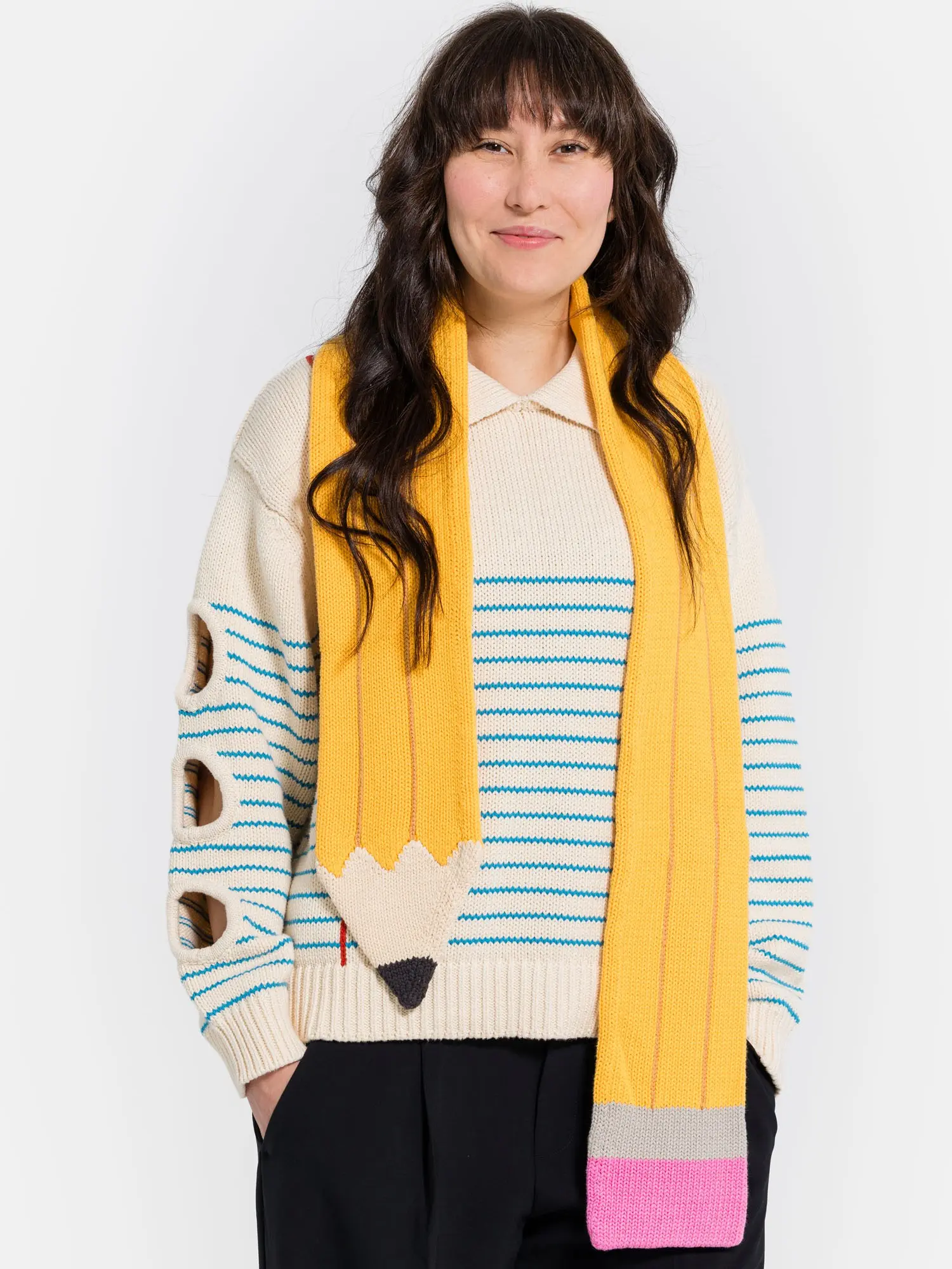 No. 2 Pencil Scarf