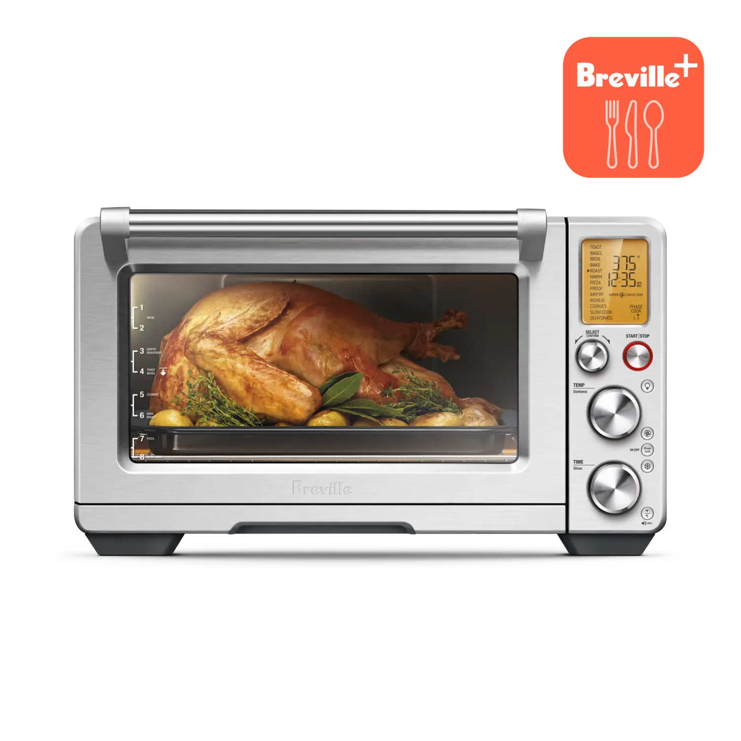 Breville BOV900BSS Smart Oven Air Fryer Pro and Convection Oven, Brushed Stainless Steel Breville BOV900BSS Smart Oven Air Fryer Pro and Convection Oven, Brushed Stainless Steel