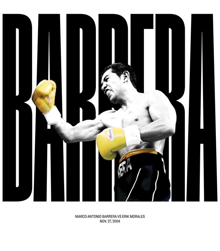 Marco Antonio Barrera "The Baby Faced Assassin" Vintage Boxing T-Shirt - Trilogy vs. Morales Classic Unisex Tshirt