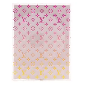 Pre-owned Louis Vuitton Plastic Small Leather Goods Sunglasses Case Monogram Acrylic Accessory