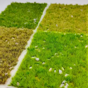 Self-Adhesive Model Lawn Box Mat for Model Railway, Wargame Terrain, 3D Models, Building Display, Tabletop Role Playing Games