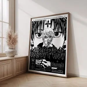 Hunter x Hunter Kurapika Print Poster ? Japanese Manga Poster, Anime Poster Yoshihiro Togashi, Hunter Wall Art Wall Decor( Unframed - Print Only )