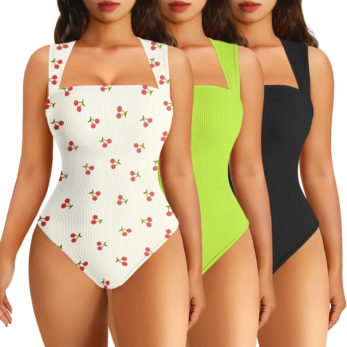 Black,Fluore green,Cherrybeige