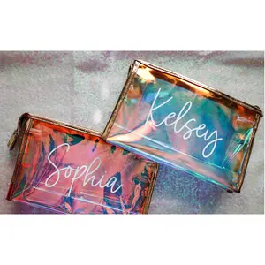 Personalized Clear Makeup Bag & Toiletry Bag – Customizable, Stylish & Functional