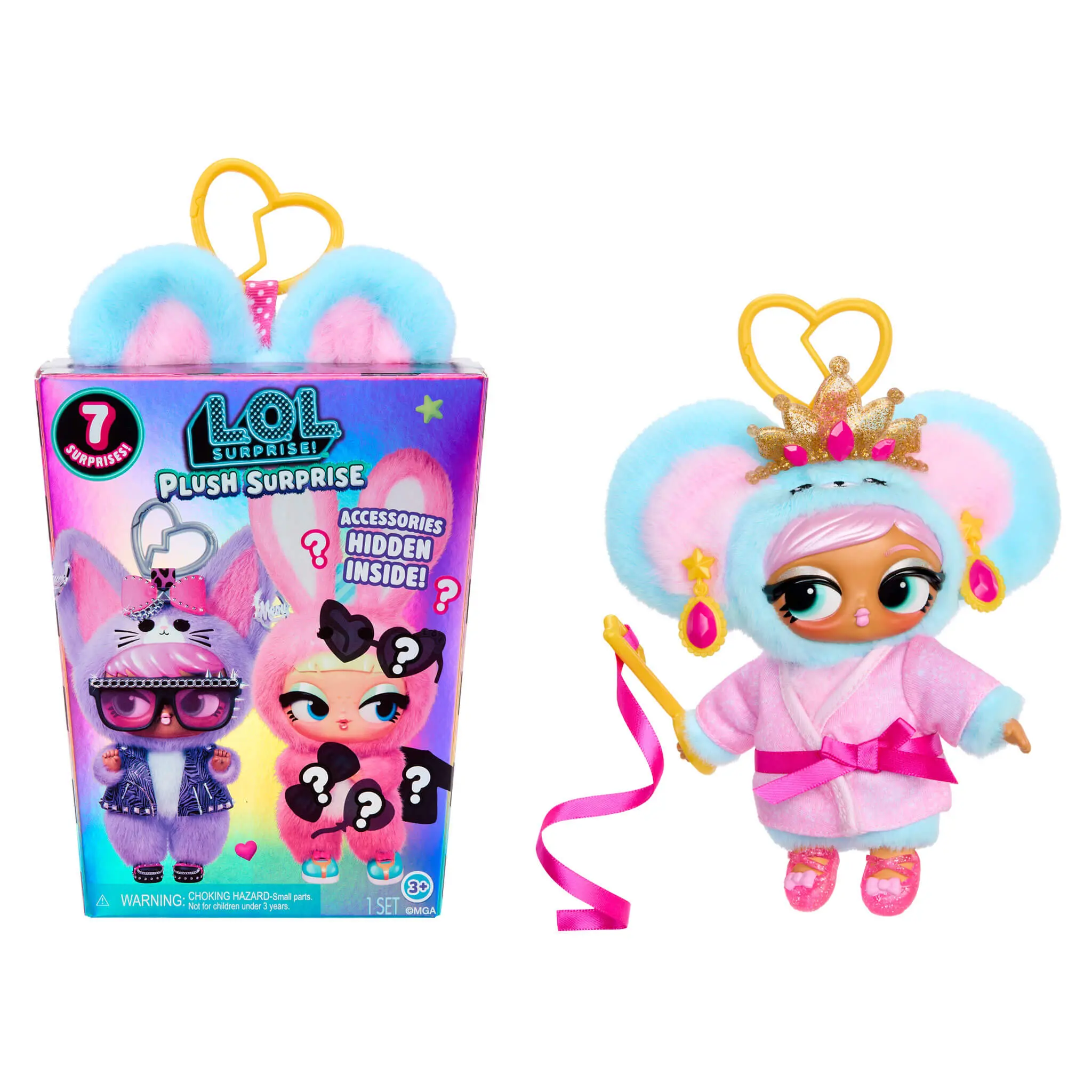 LOL Surprise Plush Surprise Bear-A-Rina – Plush with Hidden Fashions