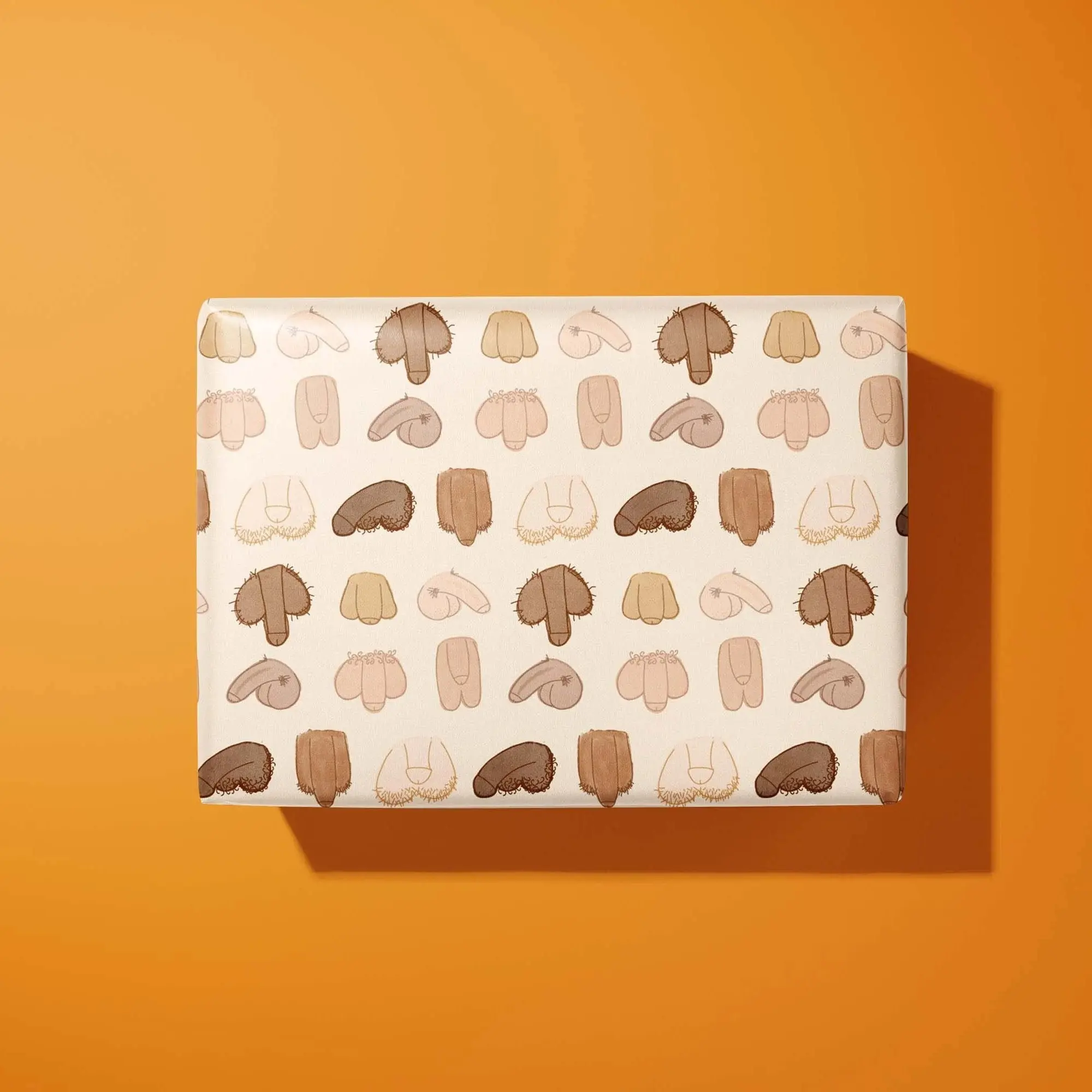 Funny Adult Joke Wrapping Paper, Inappropriate Christmas Gift Wrap, Adult Hilarious Paper Roll