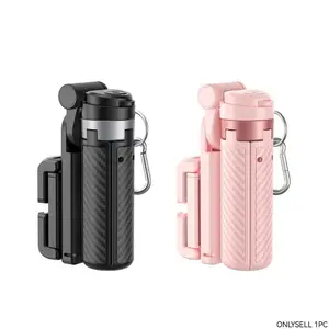 2026 Mini Size 4-in-1 Multifunctional Selfie Stick – 360°Rotation, Compact & Stylish, with Wireless Bluetooth Control, Phone Holder for Cellphone Selfies/Video Recording/Vlogging, Compatible with Most Phone Models ,Maxinum Extend to 15.75 inches