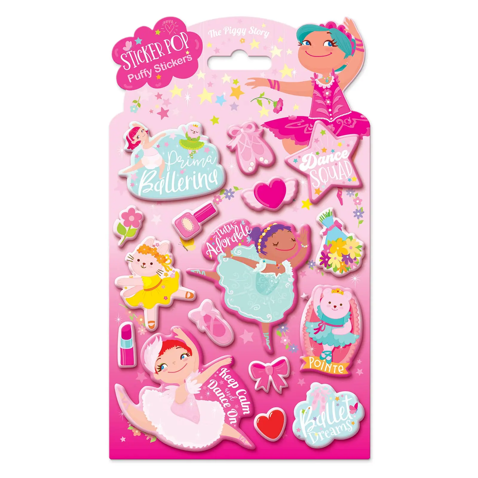 Sticker Pop Puffy Stickers  Dance Magic