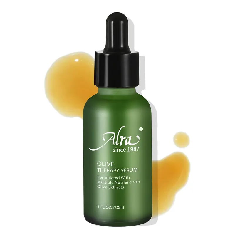 Alra Olive Face Serum Essence with 20% Purity Hydroxytyrosol Olive Extract for Acne,Redness Soothing,Moisturizing,Repair,Gentle Skincare Products
