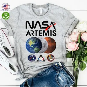 NASA Shirt, Artemis, Back To The Moon, Moon To Mars, SLS, Rocket, One Mission Launch Kids Shirt /T-shirt / Sweatshirt / Long Sleeve / Hoodie U