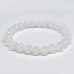 Chalcedony Stackable Bracelet