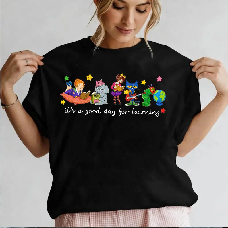 It's a Good Day for Learning Tshirt, Teacher Appreciation Tee, Elementary Teacher Gift, Back to School Gift, Youth & Adult Size