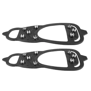 011 Model 8 Tooth Anti Slip Ice Crampons Easy On Off for Men and Women