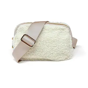 Shearling Crossbody Bag