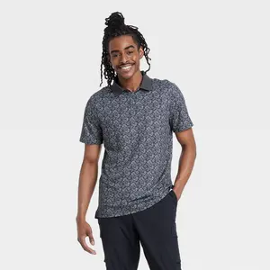 Men's Textured Polo Shirt - All In Motion