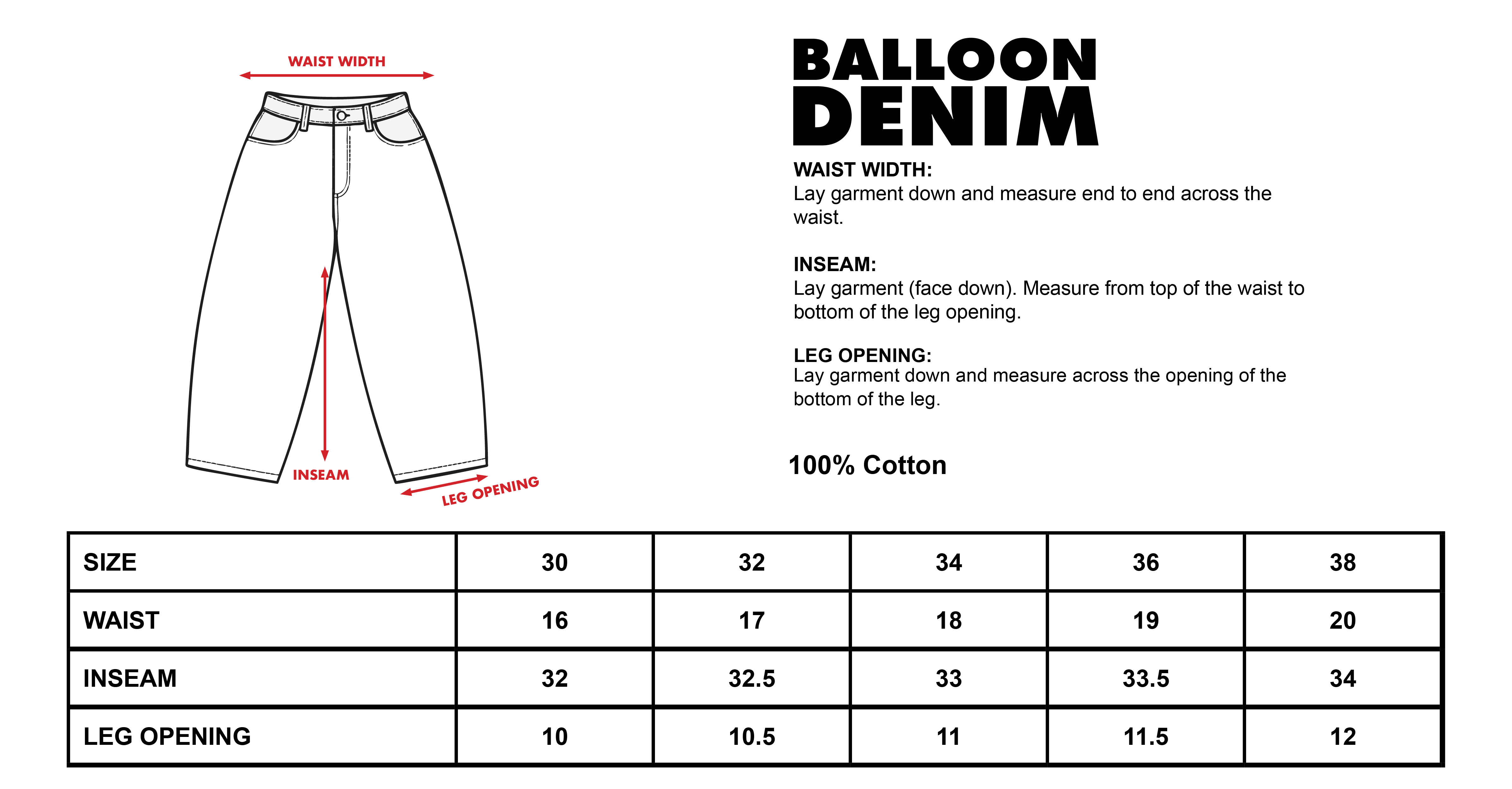 Balloon Denim
