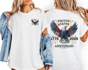 United States, Eagle, Anniversary, Eagle, 250 Years, USA, America Comfort Colors T-Shirt, Women's Comfort Colors Tee
