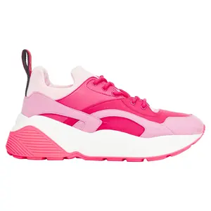 Pre-owned Stella McCartney Women's Stella Mccartney Eclypse fabric patchwork dad sneakers by Rebag