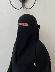 Single layer nose string niqab