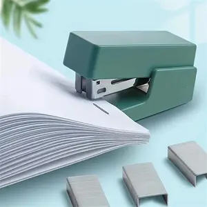 Portable Stapler 26/6 Office Desk Stapling Machine, Includes 1,000 Staples, Ideal for Paper Binding & Stationery Use, Binder Machine