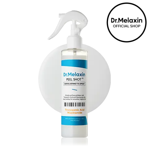 [Dr.Melaxin Official] Peel Shot Exfoliating TX-Spray 200ml, Tranexamic Acid & Niacinamide Gentle Peeling for Dark Spot Care