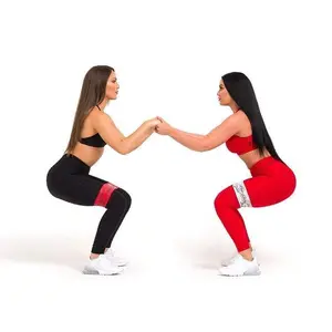 2-Pack Non-Slip Fabric Resistance Bands | Glute & Leg Workout accessories