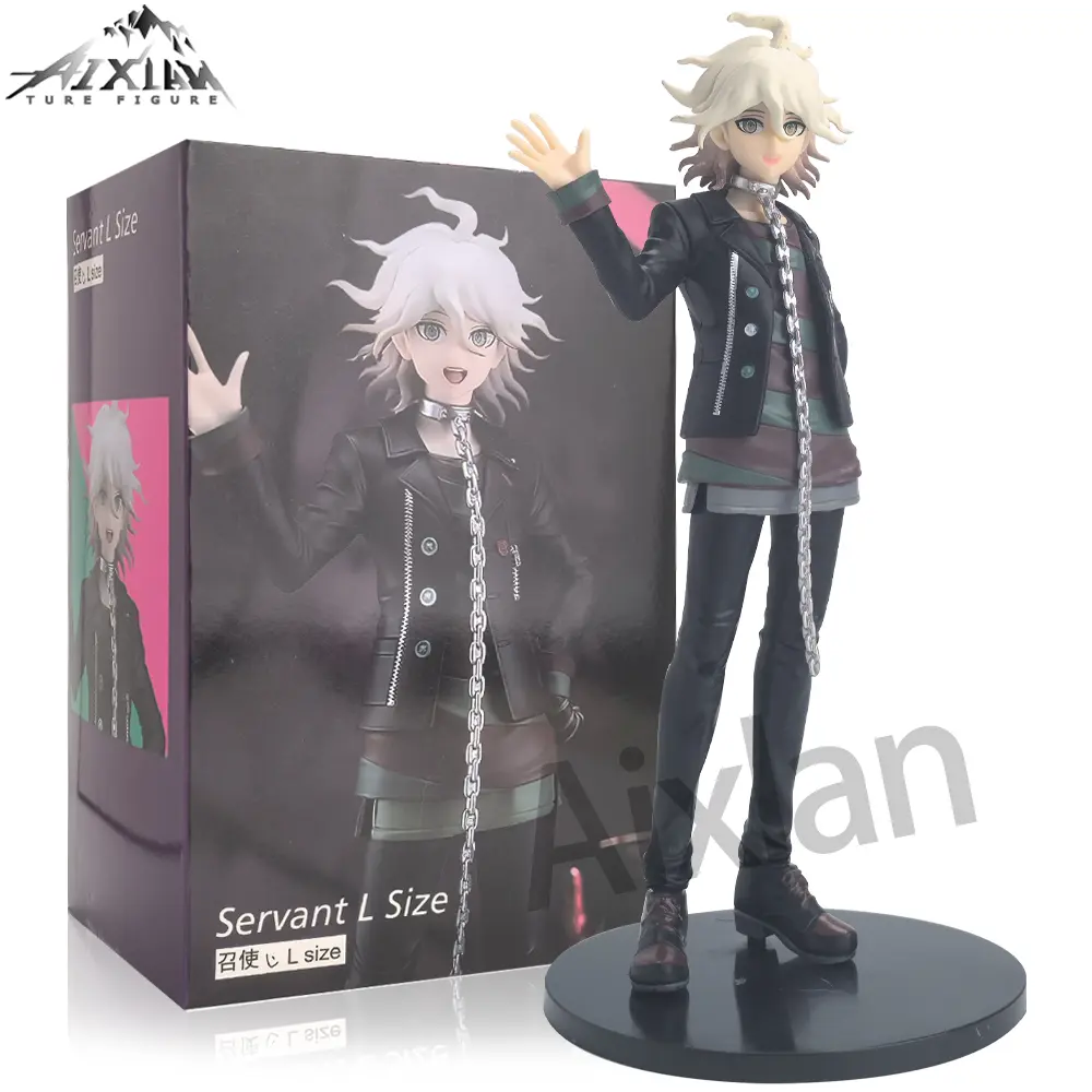 20cm Komaeda Nagito Anime Figure Danganronpa 1 2 Collectible Action Doll Miniature Toy Pop Up Parade