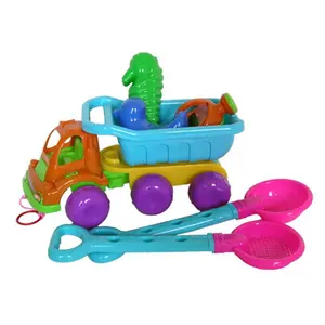 Sunshine Trading  Dump Truck Sand Toy - 7 Piece Set, 7-Pieces
