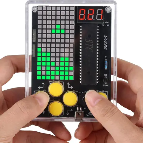 DIY Electronic Soldering Kit, Multi-Function 7-in-1 Hands-On Electronics STEM Kit, Soldering Practice for Students