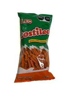 Leo Tostileo Large Bag- Cheese & Jalapeño Flavored Corn Snack Sticks 300g Mexican Snack