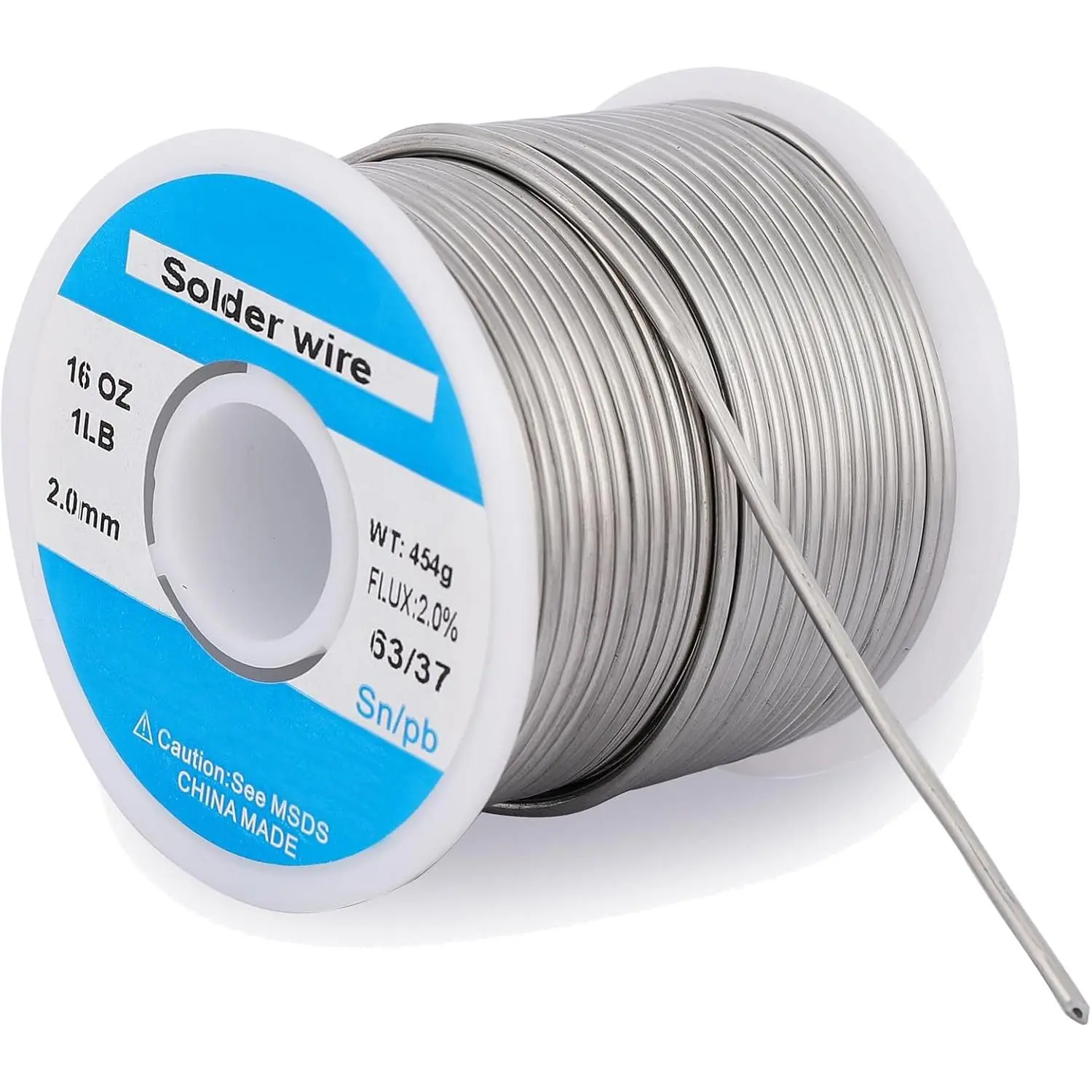 63/37 2mm 1LB Tin Solder Wire with Flux for Soldering Repair