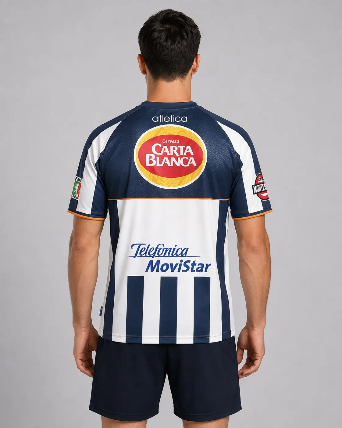 Monterrey Rayados Retro Striped Jersey