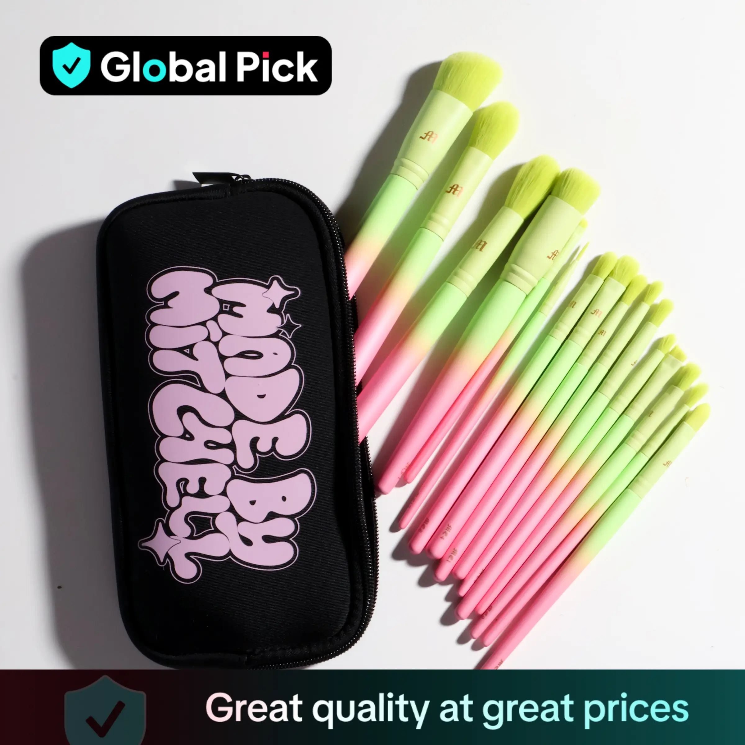 Ombre Makeup Brush, 16pcs/set, Made By Mitchell