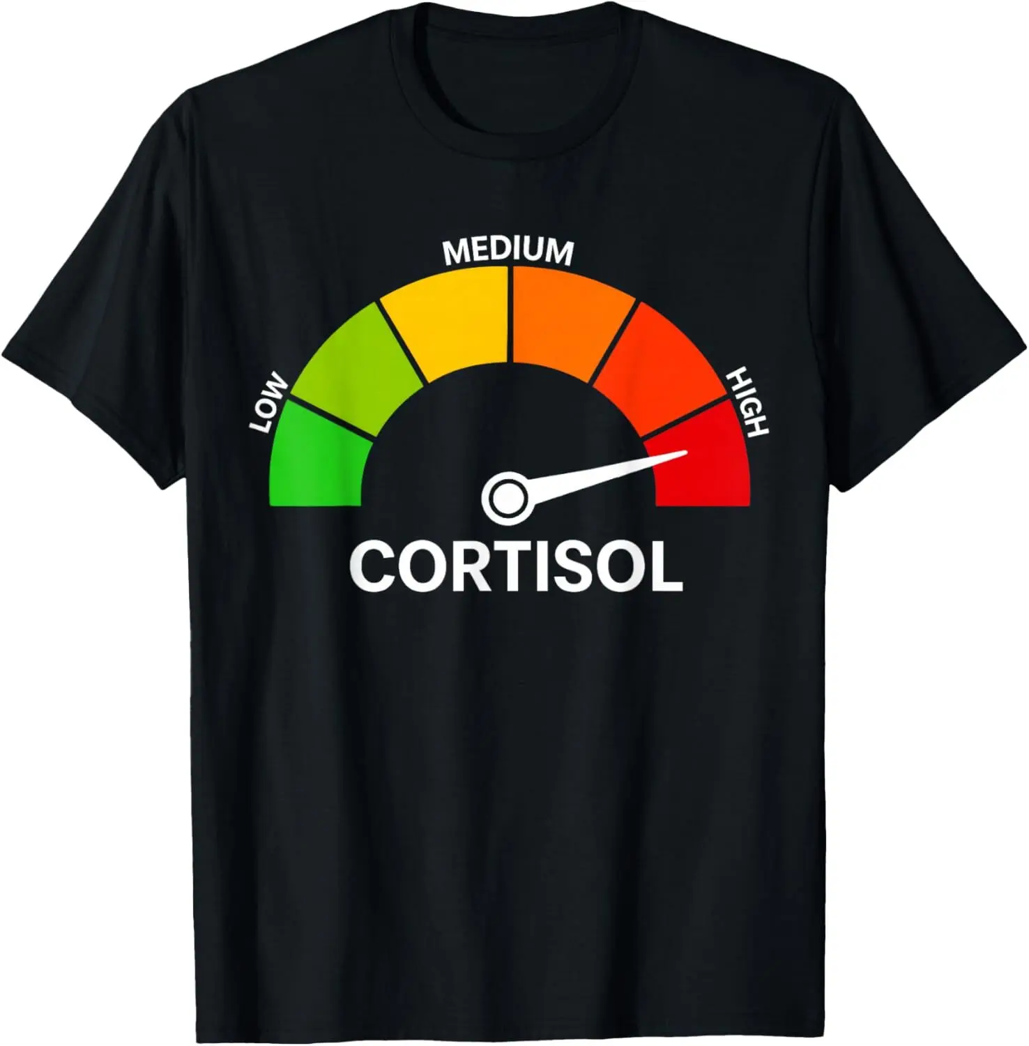 High Cortisol Levels Meme Funny T-Shirt