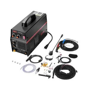 VEVOR 3 in 1 Plasma Cutter Welder Machine, CT-520E TIG/MMA Plasma Cutter Combo Machine, 30A Plasma Cutting Machine, 200A TIG Welder and 200A Stick Welder, Digital 110/220V Dual Voltage IGBT Inverter