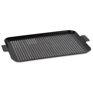 RSVP Porcelain Coated Grill Topper Large