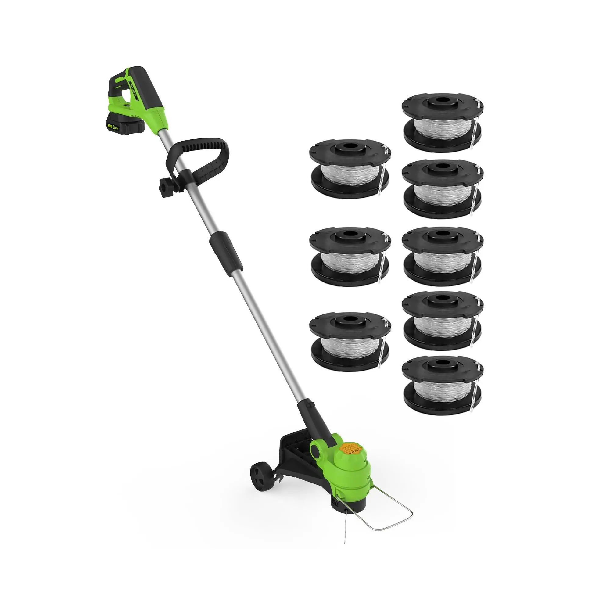 Battery Powered String Trimmer, Portable Electric Weed Eater for Yard Patio Weed Removal - SummerVibes